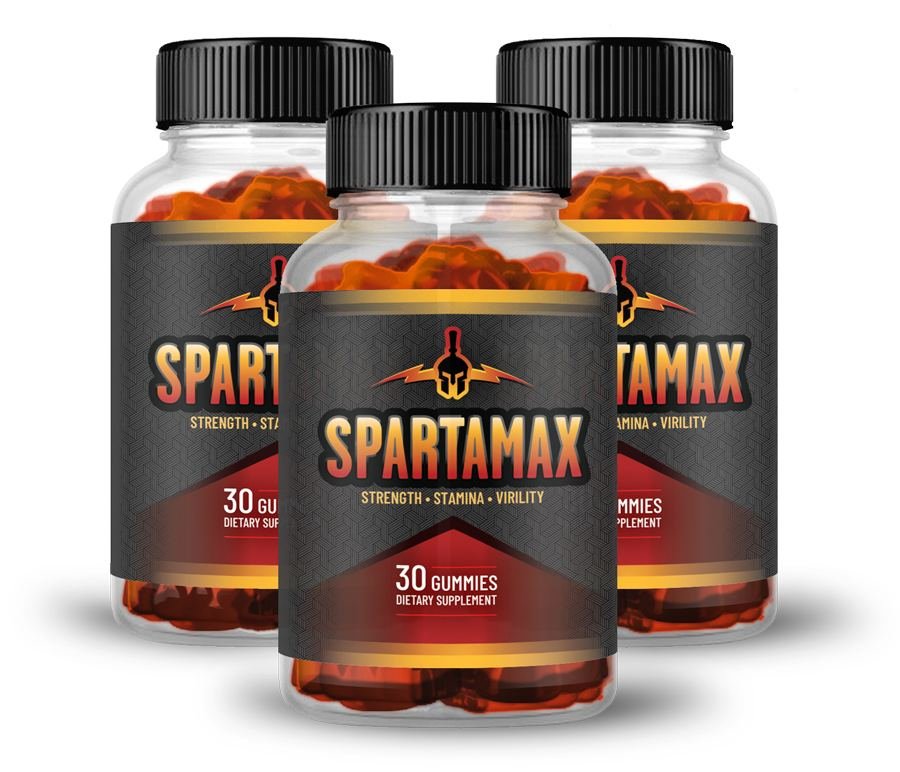 Spartamax supplement bottle for natural male vitality and daily energy support