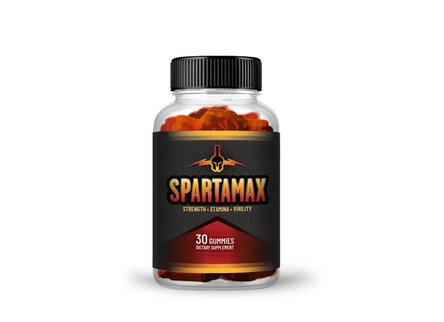 Spartamax supplement bottle for natural energy stamina and male vitality support